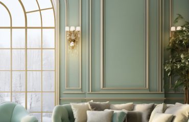 Professional living room painting Melbourne service applying smooth wall finish in modern home